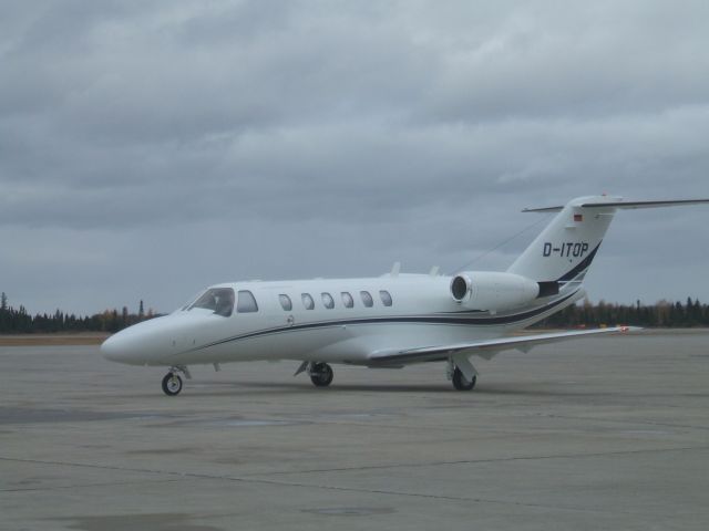 Beechcraft King Air 90 (D-ITOP) - Parked at Woodward Aviation F.B.O. Goose Airport NL .....Oct17/08