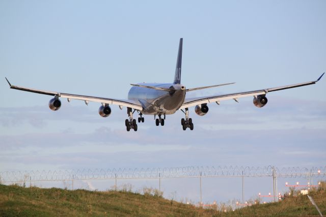 Airbus A340-300 (LN-RKG) - On Final