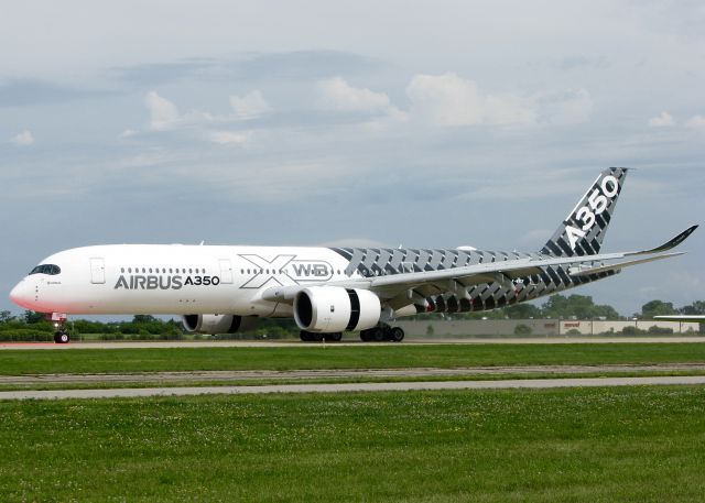 Airbus A350-900 (F-WWCF) - At AirVenture.