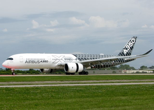 Airbus A350-900 (F-WWCF) - At AirVenture.