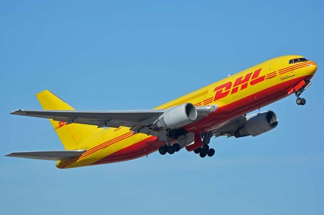 BOEING 767-200 (N656GT) - DHL Boeing 767-281F N656GT at Phoenix Sky Harbor on February 9, 2018.