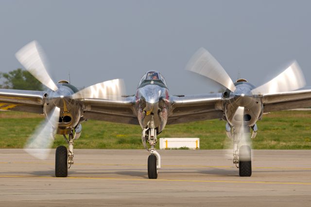 Aircraft N17630 (1941 Lockheed P-38F C/N 41-7630 (222-5757)) Photo by Brad  Campbell (Photo ID: AC77894)