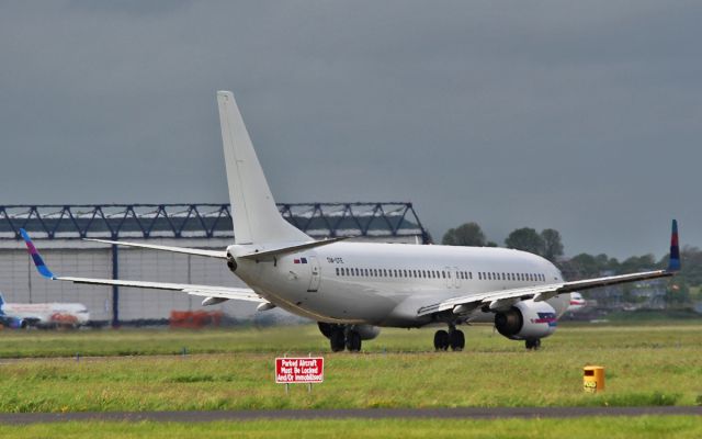 Boeing 737-800 (OM-GTE) - go2sky b737-8 om-gte dep shannon 19/5/16.