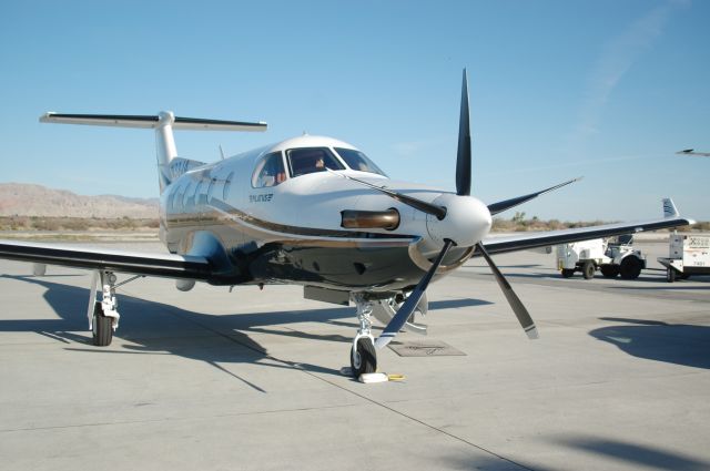 Pilatus PC-12 (N33JA) - New 5-blade prop