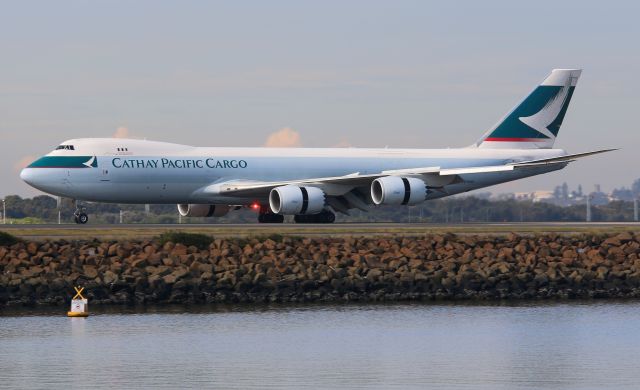 B-LJD — - CX 748 arriving on 34L from HKG.Taken from The Beach with a 70-200mm