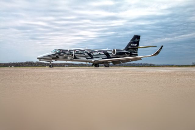 Cessna Citation Sovereign (N680XP) - Finishing up at West Star Perryville