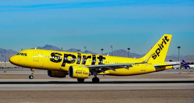 Airbus A320 (N904NK) - N904NK Spirit Airlines Airbus A320-271N s/n 7094 - Las Vegas - McCarran International (LAS / KLAS)br /USA - Nevada,  January 11, 2019br /Photo: TDelCoro