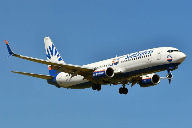 Boeing 737-800 (TC-SEK) - From İzmir - ADB to Zurich (ZRH / LSZH)br /August 4, 2022