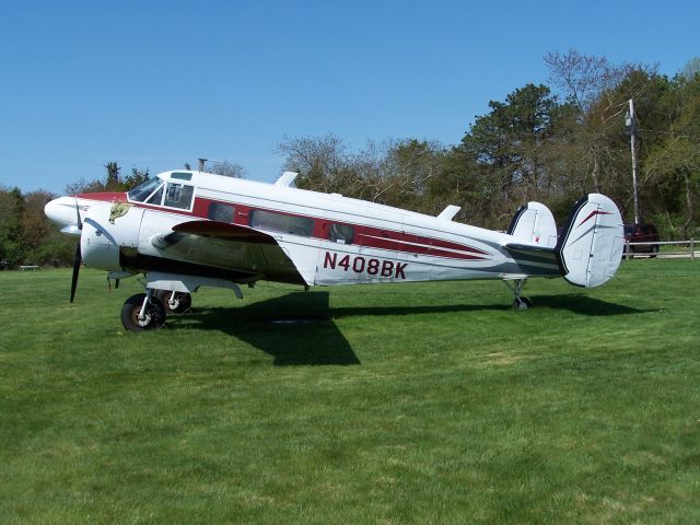 N408BK — - N408BK rests in the sun at Marston Mills Apt on Cape Cod. Aircraft was previously with Island Air