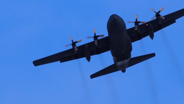 Lockheed C-130 Hercules (13-0333) - A C130H, Canadian Forces Hercules, flying over Iqaluit. October 19, 2015