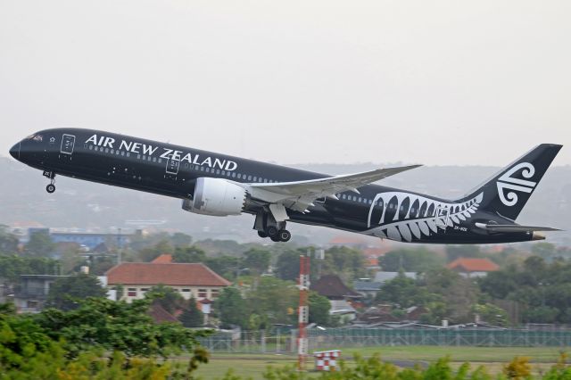 Boeing 787-8 (ZK-NZE) - "All Blacks" livery