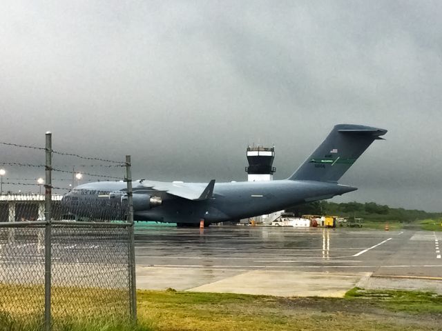 Boeing Globemaster III (95-0106) - This C17 Globemaster arrived in Ponce, Puerto Rico from Savannah, GA.