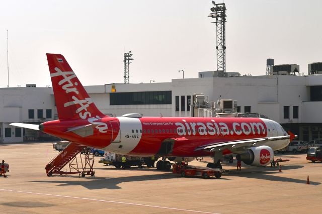 Airbus A320 (HS-ABZ) - AirAsia Airbus A320-216 HS-ABZ in Bangkok Don Mueang