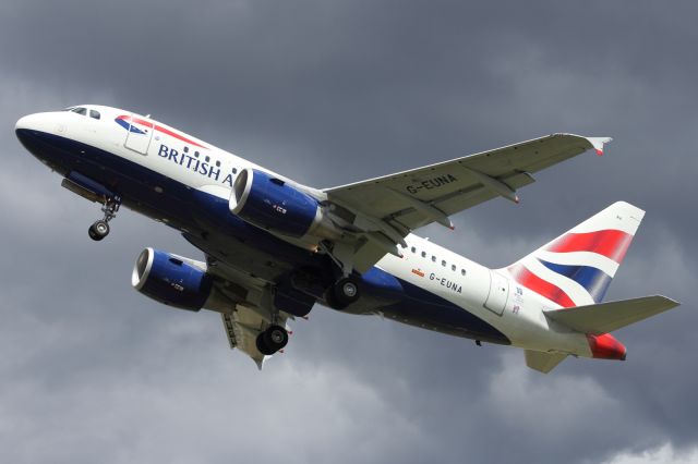 — — - Departing the Farnborough Airshow.