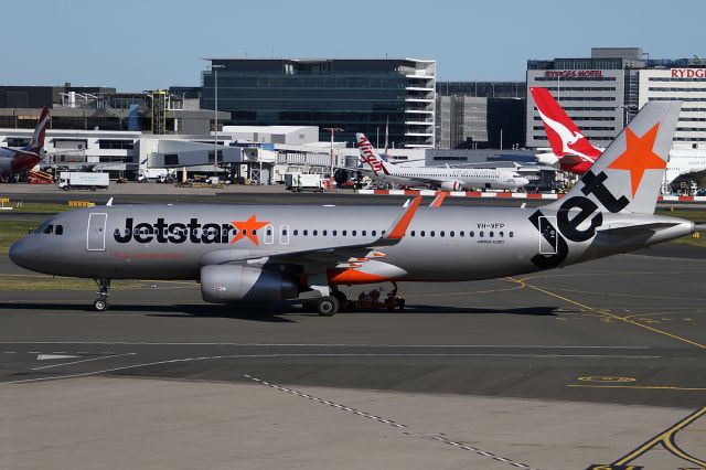 Airbus A320 (VH-VFP) - on 7 May 2017