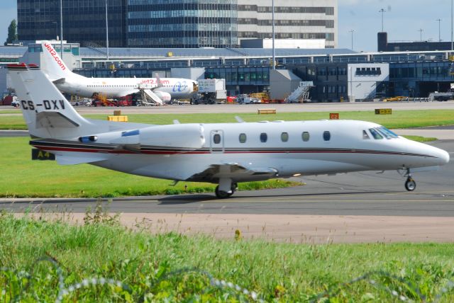 Cessna Citation Excel/XLS (CS-DXV) - Manchester Viewing Area