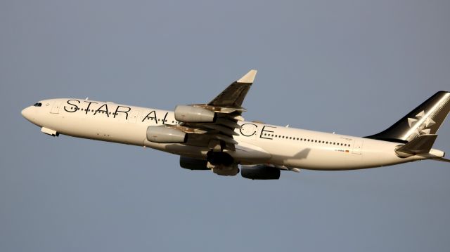 Airbus A340-300 (D-AIFA) - Departure to Frankfurt, Germany (FRA) 11-27-16