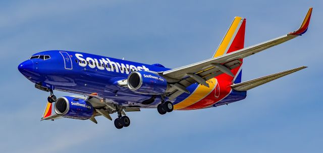 Boeing 737-700 (N7823A) - N7823A Southwest Airlines Boeing 737-7CT s/n 32749 - Las Vegas - McCarran International Airport (LAS / KLAS)br /USA - Nevada April 30, 2021br /Photo: Tomás Del Coro