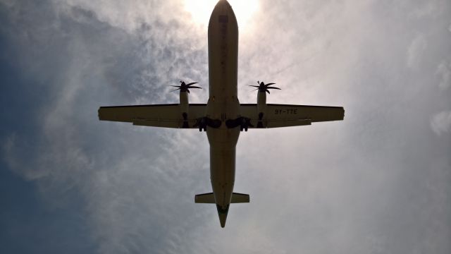 ATR ATR-72 (9Y-TTE) - Seconds from landing at TTPPs r/wy 10