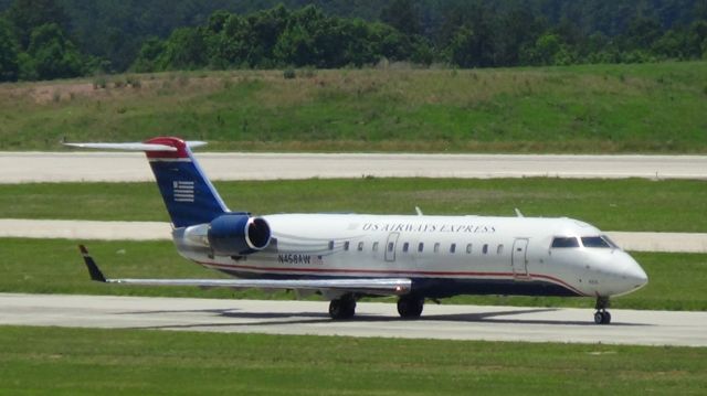 Canadair Regional Jet CRJ-200 (N458AW) - Taken June 7, 2015.