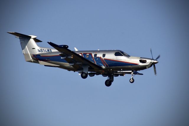 Pilatus PC-12 (N814WA) - 6 November 2021