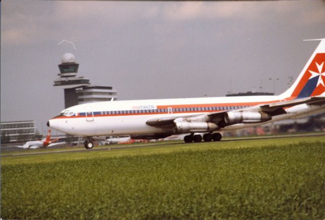 Boeing 720 (9H-AAK) - cn 18063