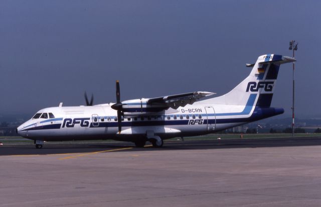 D-BCRN — - SCAN of Kodak K64 slide. Taxiing out to the runway on 1990-06-28.