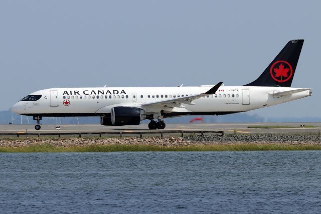 Airbus A220-300 (C-GROV) - ACA 2079 departing to Toronto