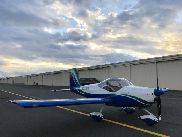 Vans RV-12 (N412SB) - On the ramp