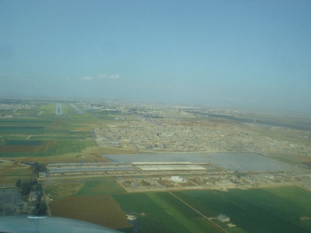 N6GD — - approach in to Allepo, Syria on a clearer day