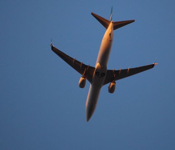 Boeing 737-700 (C-GDMP) - Taken from Sunnybrook Flats, Toronto