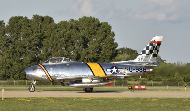 North American F-86 Sabre (N188RL) - Airventure 2016