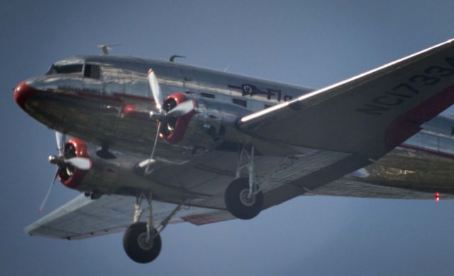 Douglas DC-3 (NC17334) - Back yard, Dallas, TX.