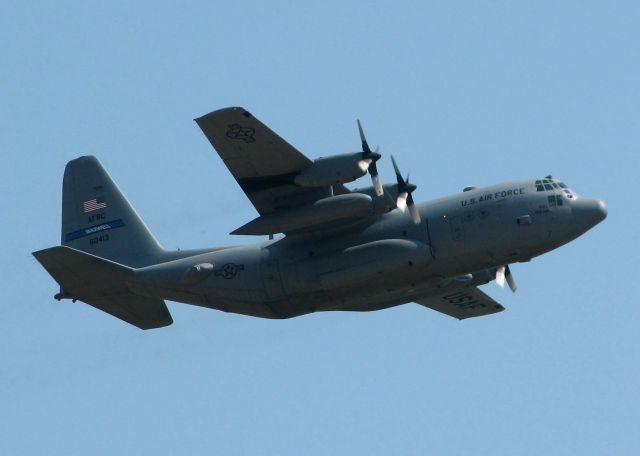 Lockheed C-130 Hercules (86-0413) - Off of Rwy 15 at Barksdale Air Force Base.
