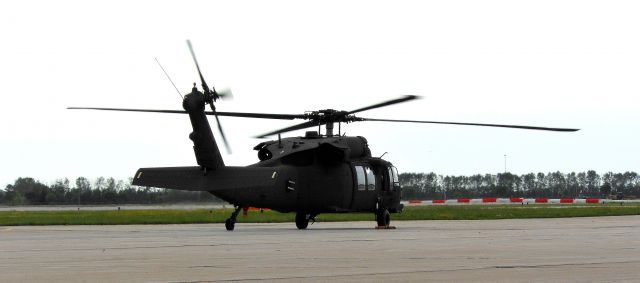 02-4524 — - One of three new Blackhawks in service at KFAR/FAR. The US Army National Guard is renting a civilian hangar to store these birds.