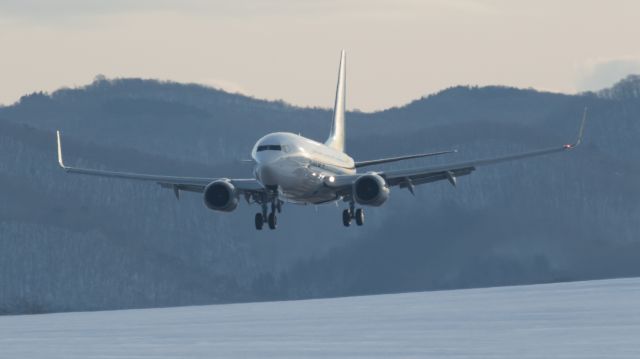 Boeing 737-700 (JA14AN) - Hokkaido International Airlines / Boeing 737-781br /Jan.23.2016 Hakodate Airport [HKD/RJCH] JAPAN