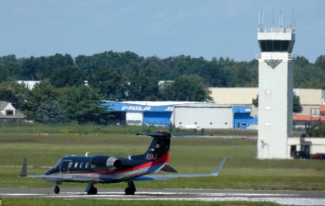 Learjet 31 (N3VJ) - On the departing runway is this 1991 Learjet 31A in the Summer of 2021.