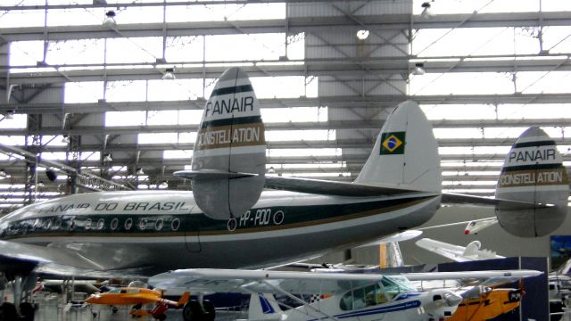 Lockheed EC-121 Constellation (PP-POD) - Lockheed L-049 Constellation in São Carlos-SP, Brazil.