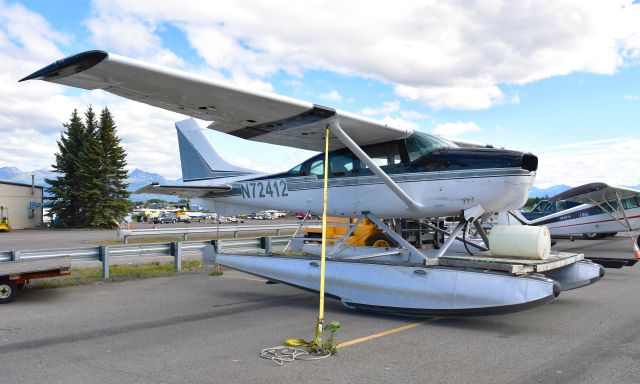 Cessna 206 Stationair (N72412) - Cessna TU206D N72412 in Anchorage Lake Hood Seaplane Base