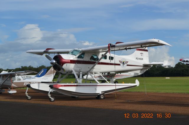 De Havilland Canada DHC-2 Mk1 Beaver (P2-HOR) - After 8 months in Brisbane, heading back to Papua new Guinea.br /Not flown very often, prior to travelling to Australia it spent 12 months in a hangar in Port Moresby