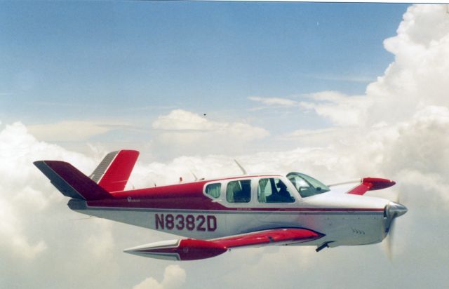 Beechcraft 35 Bonanza (N8382D) - Over North Mississippi, Circa 2001