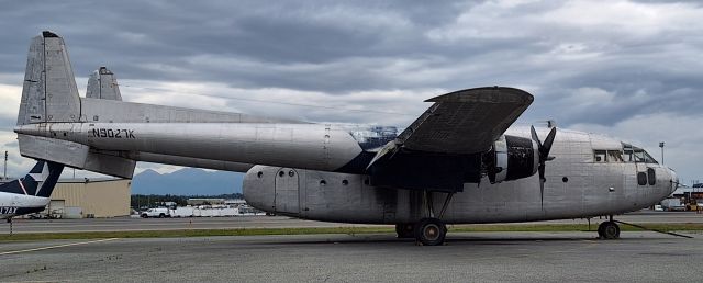 FAIRCHILD (1) Flying Boxcar (N9027K) - At ACE Air Cargo hardstand