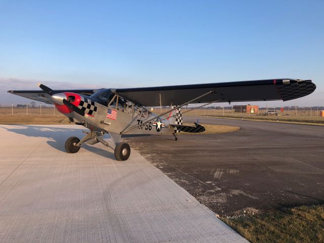 Piper L-21 Super Cub (N55SH)