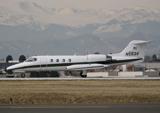 Learjet 31 (N553V)