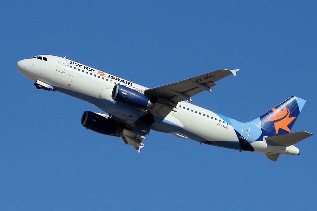 Airbus A320 (4X-ABG) - 20/12/2019: Flight to Batumi (BUS), Georgia, after T/O from runway 26.