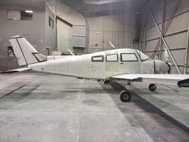 Beechcraft Sundowner (N333JM) - In the paint shop!