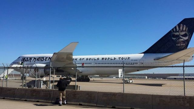 Boeing 747-400 (ABD666) - Ed Force One on Cargo Road. 2016.