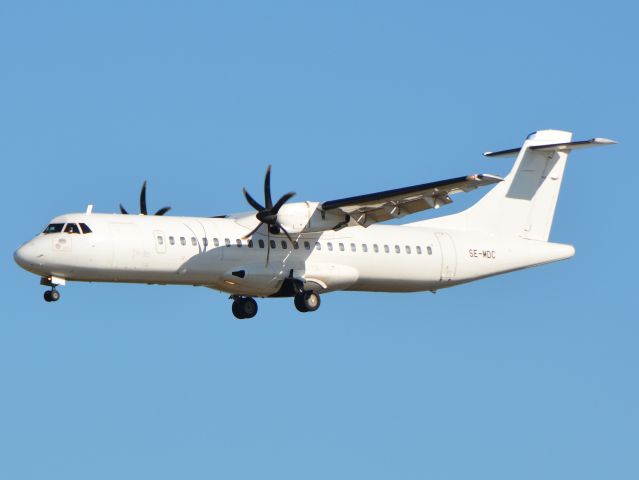 Aerospatiale ATR-72-500 (SE-MDC) - Kystvejen RWY22L