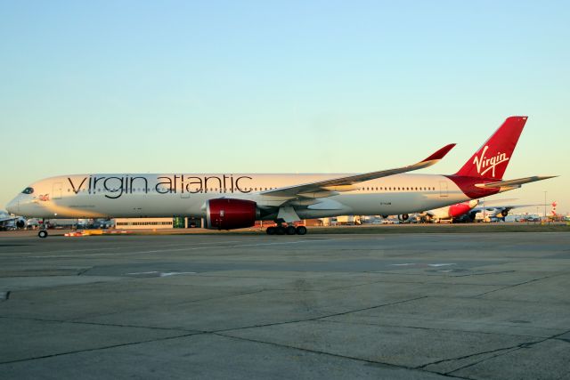 Airbus A350-1000 (G-VJAM) - Taxiing to Stand 316 on 25-Dec-19 operating flight VIR138 from KJFK.