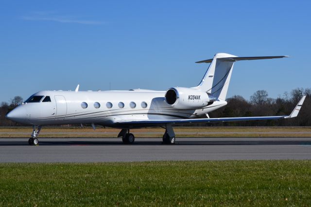 Gulfstream Aerospace Gulfstream IV (N394AK) - G4SP HOLDINGS LLC at KJQF - 1/11/19